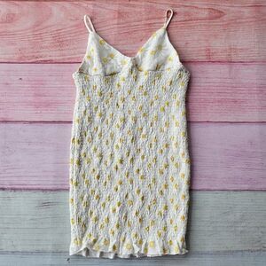 Princess Polly The Zana Embroidered Floral Smocked‎ Bodycon Mini Dress 12US